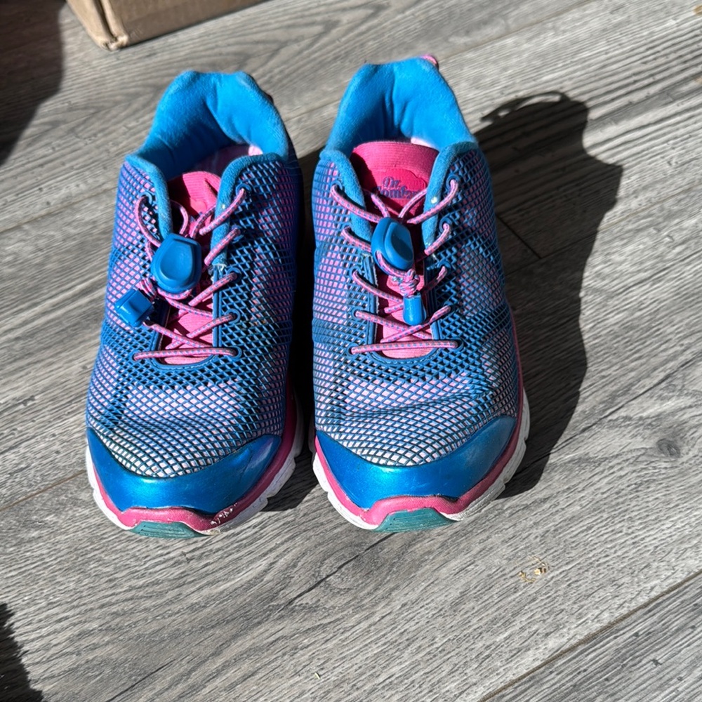 Women's Blue and Pink Sneakers